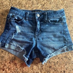 Ripped Jean shorts